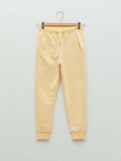 Базовые спортивные штаны для мальчиков с эластичной резинкой на талии LCW Kids, бледно-оранжевый