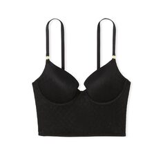 Топ Victoria&apos;s Secret Very Sexy Icon Push-Up Corset, черный