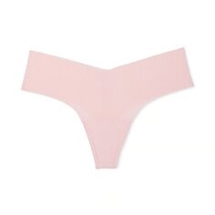 Трусы-стринги Victoria&apos;s Secret No-Show Ribbed, светло-розовый