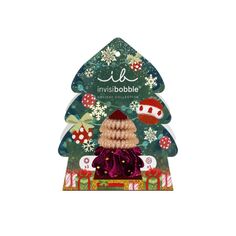 Комплект: резинки для волос Invisibobble Tree, 4 шт