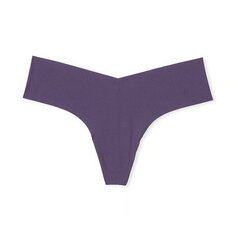 Трусы-стринги Victoria&apos;s Secret No-Show Ribbed, фиолетовый