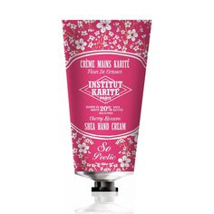 Крем для рук с маслом ши вишни Institut Karite Cherry Blossom Light Shea Hand Cream, 75 мл