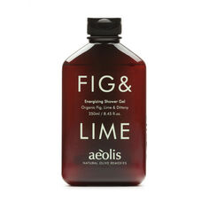 Гель для душа с органическим оливковым маслом Aeolis Fig &amp; Lime, 250 мл
