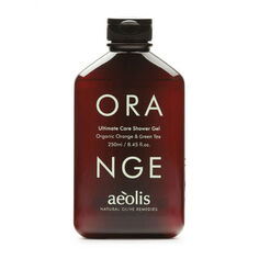 Гель для душа с органическим оливковым маслом Aeolis Orange &amp; Green Tea, 250 мл