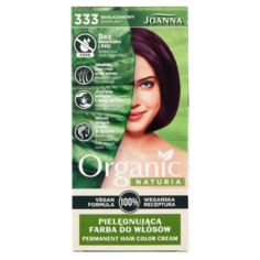 Краска для волос 333 баклажан Joanna Naturia Organic, 1 упаковка