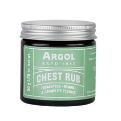 Бальзам для протирания отдельных участков тела Argol Chest Rub, 50 гр