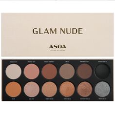 Палитра теней для век Asoa Glam Nude, 12,2 гр