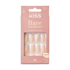 Накладные ногти nudedrama Kiss Bare But Better, 1 упаковка