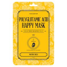 Маска для лица Kocostar Polyglutamic Acid Happy Mask, 25 мл