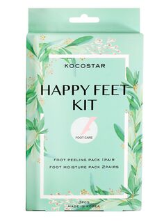 Комплект: маска для ног в виде носков Kocostar Happy Feet, 1 шт.