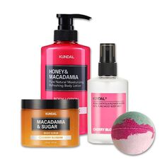 Набор: молочко для тела Kundal Bath And Body Gift Edition Cherry Blossom, 128 мл