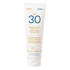 Эмульсия для лица и тела spf30 Korres Yoghurt, 250 мл