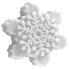 Глицериновое мыло «снежинка» Laq, 1 шт.