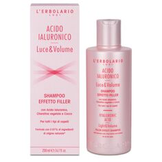 Шампунь для волос L&apos;Erbolario Acido Ialuronico Luce E Volume, 200 мл L'erbolario