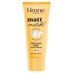 Матирующая база под тональный крем с spf15 для лица Lirene Matt Match!, 30 мл