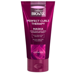 Увлажняющая маска для вьющихся волос Biovax Glamour Perfect Curls Therapy, 150 мл