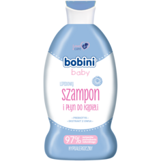 Липидный шампунь и жидкость для ванн Bobini Baby, 330 мл
