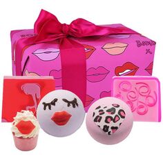 Подарочный набор для ванны Bomb Cosmetics Lip Sync, 1 комплект
