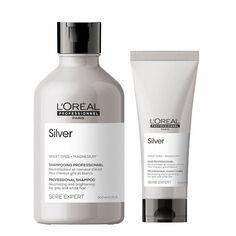 Набор для волос: шампунь для седых или осветленных волос L&apos;Oréal Professionnel Silver, 200 мл L'Oreal