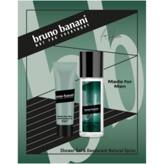 Набор: парфюмированный мужской дезодорант Bruno Banani Made For Man, 50 мл