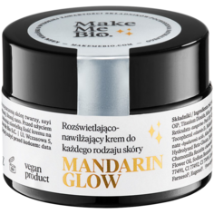 Осветляющий и увлажняющий крем для лица Make Me Bio Mandarin Glow, 30 мл