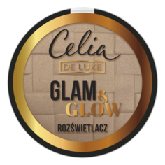 Хайлайтер для лица 106 золотой Celia Glam&amp;Glow, 9 гр