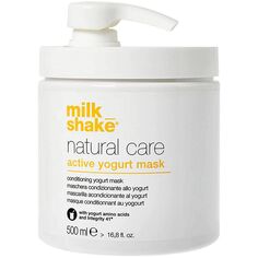 Восстанавливающая маска для волос из йогурта Milk Shake Natural Care, 500 мл