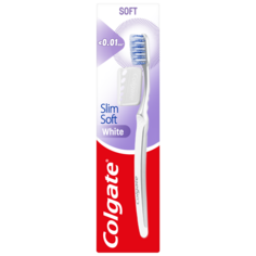 Зубная щетка Colgate Slim Soft White, 1 шт.