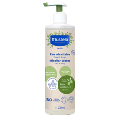Мицеллярная вода для мытья детей Mustela Bio, 400 мл