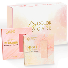 Персиковый набор: румяна Color Care Glowup, 8 гр