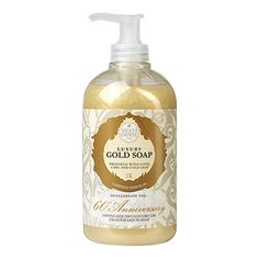 Роскошное жидкое мыло Nesti Dante Luxury Gold Soap, 500 мл