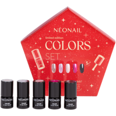 Набор гибридных лаков для ногтей Neonail Colors, 5x3 мл