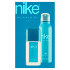 Набор: парфюмированный мужской дезодорант Nike Turquise Vibes, 200 мл