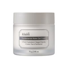 Легкий крем для лица с гидролатом зеленого чая Dear Klairs Fundamental Water Gel Cream, 70 мл