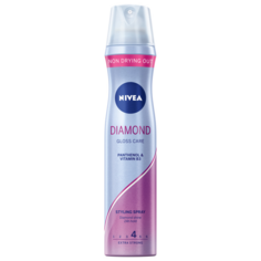 Лак для блестящих волос экстрасильного действия Nivea Diamond Gloss Care, 250 мл