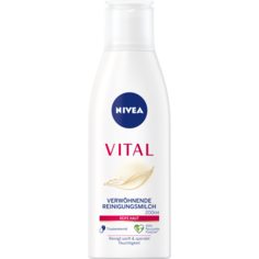 Очищающее молочко для лица Nivea Vital, 200 мл