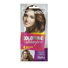 Шампунь-краска для волос 4.0 коричневый Delia Cameleo Coloring, 40 мл