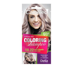 Шампунь-краска для волос 10.22 розовый блондин Delia Cameleo Coloring, 40 мл