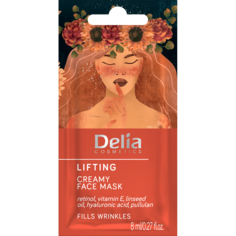 Кремовая маска-лифтинг для лица Delia Lifting, 8 мл