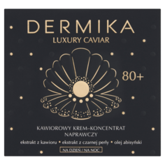 Крем-концентрат для восстановления лица caviar 80+ для дня и ночи Dermika Luxury Caviar, 50 мл