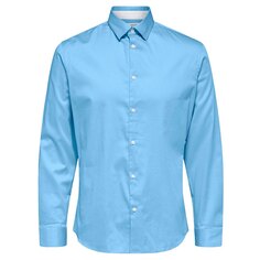Рубашка Selected Flex-Park Slim, синий