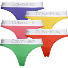 Трусы Calvin Klein 5 шт, разноцветный