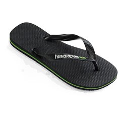 Шлепанцы Havaianas Brasil Logo, черный