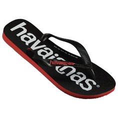 Шлепанцы Havaianas Top Logomania 2 Red, черный