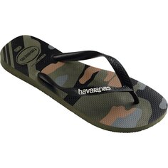 Шлепанцы Havaianas Top Camu, зеленый