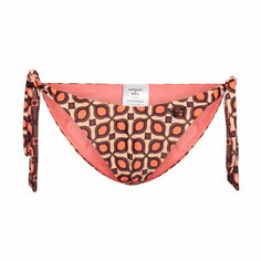 Низ бикини Superdry Vintage Mix Print, оранжевый