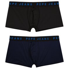 Трусы Pepe Jeans Logo Trunk Lr 2 шт, синий