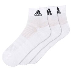 Носки adidas 3 Stripes Performance Half Cushion Ankle 3 шт, белый