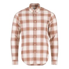 Рубашка Timberland Solucell Tartan, коричневый
