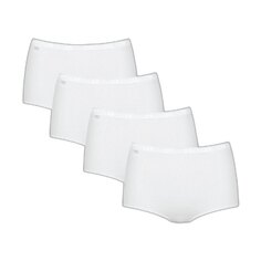 Трусы Sloggi Basic + Maxi Boxer 4 шт, белый